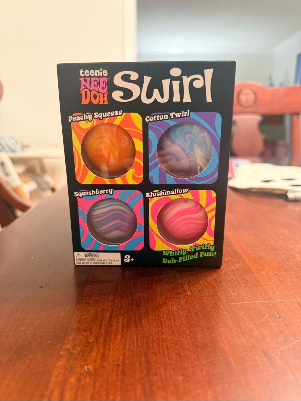 teenie NEE DOH Swirl Pack - Multi-Color Kids Squishy Toys